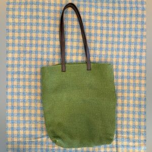 Karma Jute Olive Green Classic Market Tote
